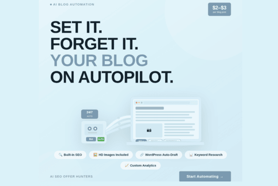 AI SEO Offer Hunters Automates Your Entire SEO Content