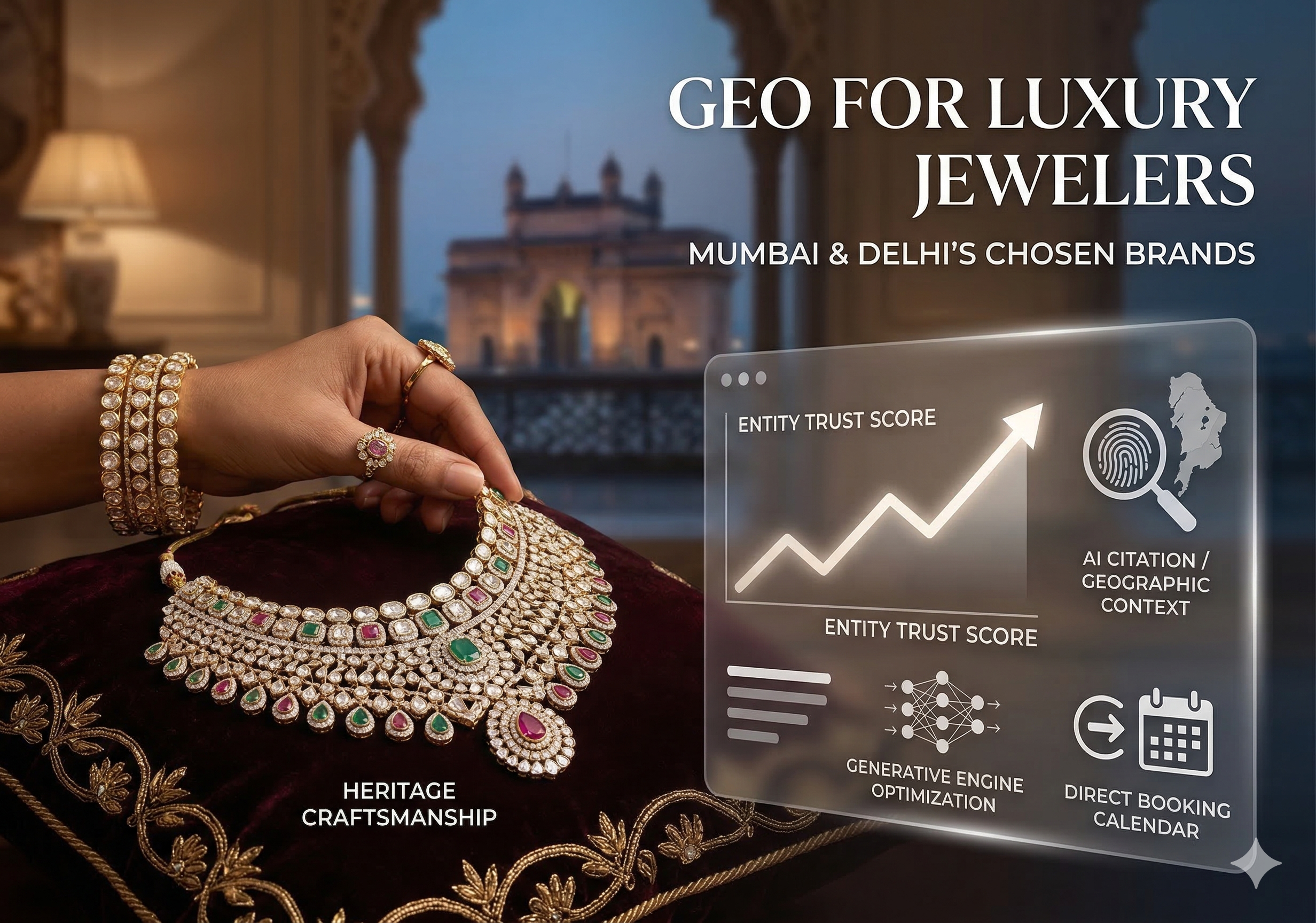 GEO for Luxury Jewelers Dominating AI Search in Mumbai & Delhi