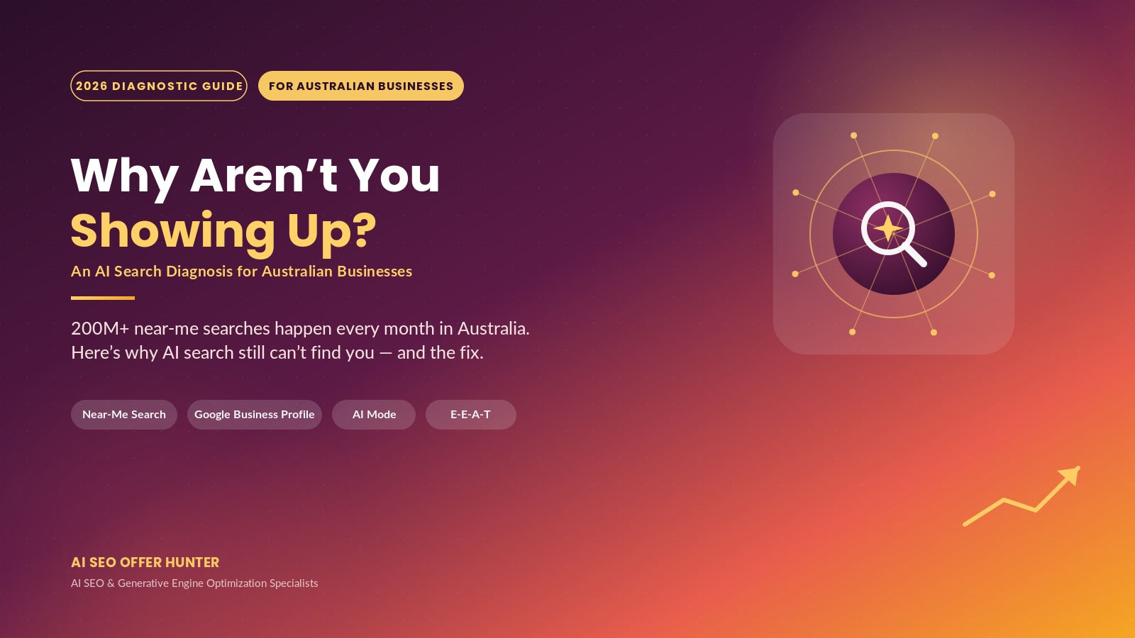 : Australian business owner checking why their business is not visible in Google AI search results, 2026